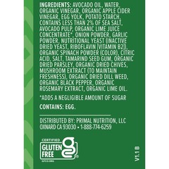 Primal Kitchen Avocado Lime Dipping Sauce 10 OZ