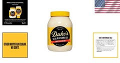 48oz Duke’s Real Mayonnaise – Authentic Southern Flavor for Every Meal