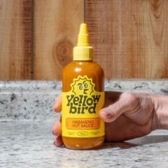 Fruity & Bright Yellowbird Habanero Hot Sauce – 9.8 oz | 2 Bottles Made in Texas