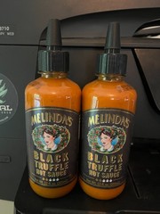 Melinda’s Black Truffle Hot Sauce (2) 12 Oz Bottles New Sealed