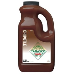 Chipotle Pepper Sauce, Medium Hot Sauce, Bulk Plastic Jug, Smoky