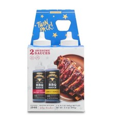 Kinder’s BBQ Sauce, Cherry Brown Sugar & Sweet Honey – 2 Bottles.