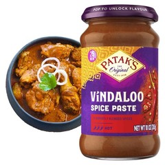 Patak’S Vindaloo Spice Paste / Curry Sauce 3 x 10oz [ Pack of 3 ]