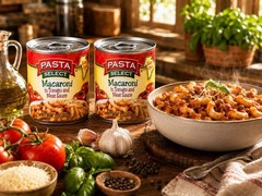 Pasta Select Macaroni in Tomato & Meat Sauce 7.5 oz – Pack of 2