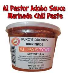 Al pastor Adobo marinade Chili paste cooking Sauce with real pineapple Orange