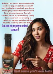 10 X Bottles This Week only 😋😋😋😋 GOURMET Papaya Salad Sauce