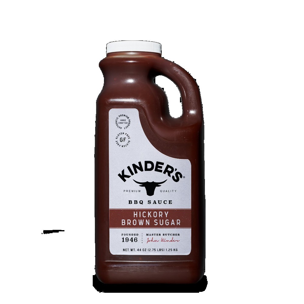 Kinder’s Hickory Brown Sugar BBQ Sauce, 44 oz Squeeze Bottle