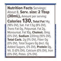 Plant Based Ranch Dressing Vegan Keto Whole30 Gluten Free Dairy Free 8oz New