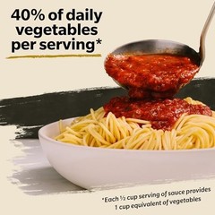 Pasta Sauce Traditional 24 Oz Jar Italian Thick Smooth Vegan Gluten Free No