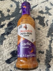 NEW Nando’s Peri-Peri Garlic Medium Spicy Hot Sauce 9.2 oz EXP 5/26 Chicken
