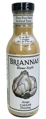 Brianna’s Home Style Asiago Caesar Fine Salad Dressing 12 oz Briannas
