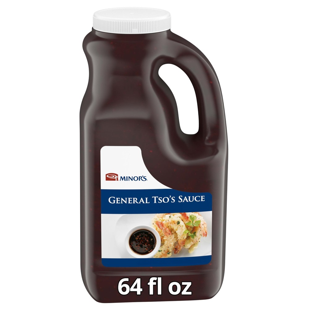 Minor’s General Tso Sauce Ginger Garlic Sesame Stir Fry & Dipping, 5 lb Jug
