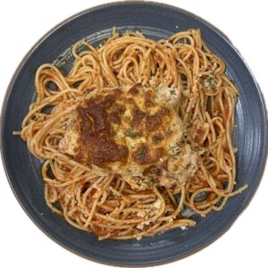 Chicken Parmesan with Spaghetti