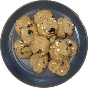 White Chocolate Cranberry Cookies